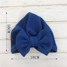 Load image into Gallery viewer, Flower Baby Hat Toddler Turban 6m-18m Infant Baby Headwraps Kids Bonnet Hat Newborn Baby Hat
