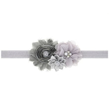 Load image into Gallery viewer, Baby Girl Headband Infant Hair Floral Cloth Tie Bows Newborn Headwear Tiara Headwrap For Birthday Party
