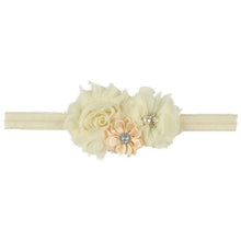 Load image into Gallery viewer, Baby Girl Headband Infant Hair Floral Cloth Tie Bows Newborn Headwear Tiara Headwrap For Birthday Party
