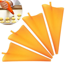 Load image into Gallery viewer, 10/12/14/16Inch Orange Decorated Flower Bag Squeeze cream butter jam bag Strong and soft Baking supplies Washable and reusable
