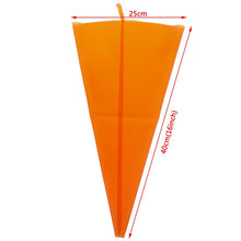 Load image into Gallery viewer, 10/12/14/16Inch Orange Decorated Flower Bag Squeeze cream butter jam bag Strong and soft Baking supplies Washable and reusable
