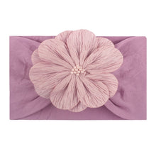 Load image into Gallery viewer, Cute Floral Baby Girl Headband Wide Elastic Baby Girl Hairband For Newborn Hair Band  Baby Turban Hair Accessories Beach Party
