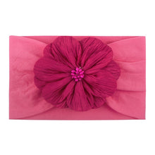 Load image into Gallery viewer, Cute Floral Baby Girl Headband Wide Elastic Baby Girl Hairband For Newborn Hair Band  Baby Turban Hair Accessories Beach Party
