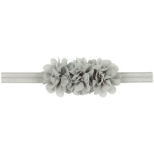 Load image into Gallery viewer, Baby Girl Chiffon Flower  Headband Infant Head Decoration Hair Accessories Tie Bow Newborn Headwear Fits for 1-3 Years Old Baby
