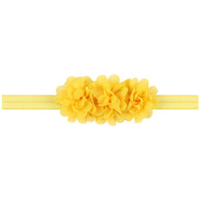 Load image into Gallery viewer, Baby Girl Chiffon Flower  Headband Infant Head Decoration Hair Accessories Tie Bow Newborn Headwear Fits for 1-3 Years Old Baby
