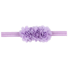 Load image into Gallery viewer, Baby Girl Chiffon Flower  Headband Infant Head Decoration Hair Accessories Tie Bow Newborn Headwear Fits for 1-3 Years Old Baby
