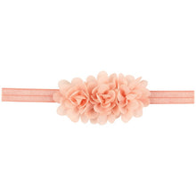 Load image into Gallery viewer, Baby Girl Chiffon Flower  Headband Infant Head Decoration Hair Accessories Tie Bow Newborn Headwear Fits for 1-3 Years Old Baby
