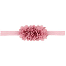 Load image into Gallery viewer, Baby Girl Chiffon Flower  Headband Infant Head Decoration Hair Accessories Tie Bow Newborn Headwear Fits for 1-3 Years Old Baby
