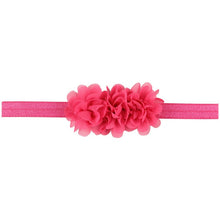 Load image into Gallery viewer, Baby Girl Chiffon Flower  Headband Infant Head Decoration Hair Accessories Tie Bow Newborn Headwear Fits for 1-3 Years Old Baby
