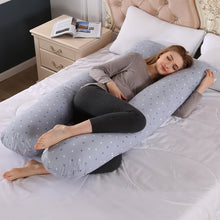 Load image into Gallery viewer, Starry Pregnancy Pillow Maternity Breastfeeding Pillow Lactation Cushion Pregnancy Nursing Pillow For Pregnant Women Sleeping
