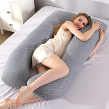 Load image into Gallery viewer, Starry Pregnancy Pillow Maternity Breastfeeding Pillow Lactation Cushion Pregnancy Nursing Pillow For Pregnant Women Sleeping
