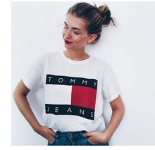Load image into Gallery viewer, TOMMY- HILFIGER- New Original Brand Polo Shirt Men Tops Summer Long Sleeve Fashion Clothing 100% Cotton Mans Tee Shirt
