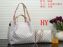 Load image into Gallery viewer, Luxury Leather Handbags Women Bags Louis Vuitton LV- Designer Brand Women's Shoulder Bags Large Capacity Ladies Hand Bags L405
