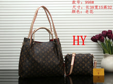 Load image into Gallery viewer, Luxury Leather Handbags Women Bags Louis Vuitton LV- Designer Brand Women's Shoulder Bags Large Capacity Ladies Hand Bags L405
