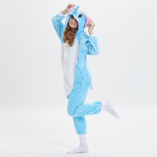 Load image into Gallery viewer, kids  onesie pajamas children panda dinosaur sleepwear unicorn kigurumi onesies for boys girls blanket sleeper baby costume
