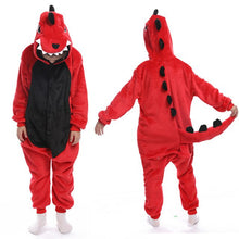 Load image into Gallery viewer, kids  onesie pajamas children panda dinosaur sleepwear unicorn kigurumi onesies for boys girls blanket sleeper baby costume

