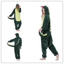 Load image into Gallery viewer, kids  onesie pajamas children panda dinosaur sleepwear unicorn kigurumi onesies for boys girls blanket sleeper baby costume
