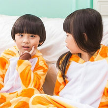Load image into Gallery viewer, kids  onesie pajamas children panda dinosaur sleepwear unicorn kigurumi onesies for boys girls blanket sleeper baby costume
