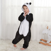 Load image into Gallery viewer, kids  onesie pajamas children panda dinosaur sleepwear unicorn kigurumi onesies for boys girls blanket sleeper baby costume
