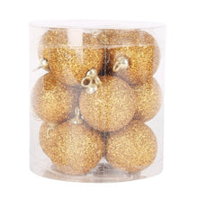 Load image into Gallery viewer, 12 PCS Modern Christmas Tree Ball Baubles Xmas Party Wedding Hanging Ornament Christmas Decoration Supplies
