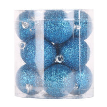 Load image into Gallery viewer, 12 PCS Modern Christmas Tree Ball Baubles Xmas Party Wedding Hanging Ornament Christmas Decoration Supplies
