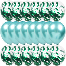 Load image into Gallery viewer, WEIGAO 20pcs Mix Rose Gold Confetti Latex Balloon Metal Birthday Party Balloons Baby Shower Bridal Shower Wedding Decoration
