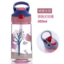 Load image into Gallery viewer, Children's learning Cup baby water cup baby's duckbill straw cup Training Cup Baby plastic water cup drinking cup
